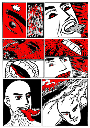 Cartoon: Tongue (medium) by sam seen tagged sam,seen