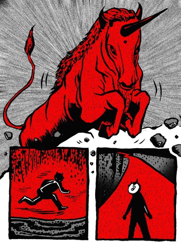 Cartoon: UNICORN (medium) by sam seen tagged unicorn