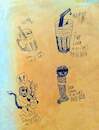 Cartoon: 4 little man (small) by sam seen tagged magic