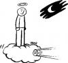 Cartoon: ANGEL KAFKA Series (small) by sam seen tagged angel,kafka,series