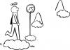 Cartoon: ANGEL KAFKA Series (small) by sam seen tagged angel,kafka,series