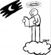 Cartoon: ANGEL KAFKA Series (small) by sam seen tagged angel,kafka,series