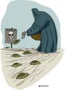 Cartoon: SEED SAAT (small) by ali tagged dead,tot,minen,mines