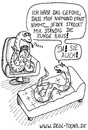 Cartoon: Schlange in Therapie (small) by DEGL-TOONS tagged schlange,zunge,therapie,psychologe