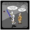 Cartoon: Training Day (small) by mecco tagged star,wars,funny,sex,jokes,starwars,science,fiction,pop,kultur