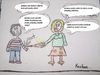 Cartoon: electrik (small) by keziban tagged kez