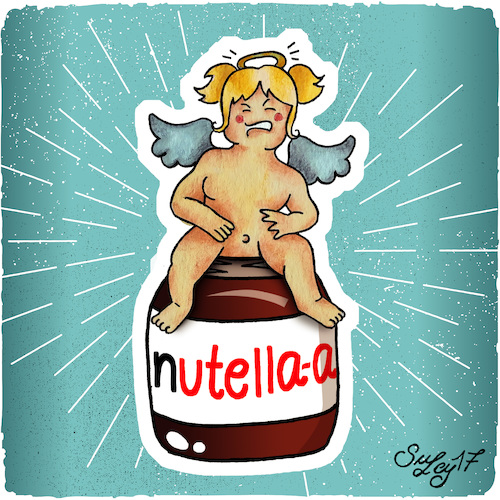 Cartoon: Die Weihnachts-Offenbarung! (medium) by Suley tagged weihnachten,xmas,christmas,heilig,abend,heiliger,nikolaus,weihnachtsmann,christkind,engel,flügel,stern,nacht,schokolade,nutella,nusscreme,nuss,creme,nüsse,heiligenschein,kekse,plätzchen,kuchen,muffin,kind,mädchen,nackt,fliegen,wolken,glas