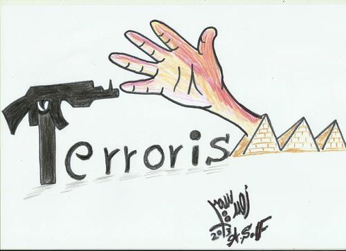 Image result for terrorism cartoon