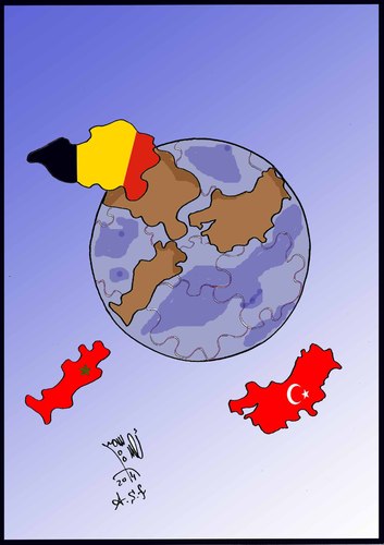 Cartoon: BELTUD 1 (medium) by AHMEDSAMIRFARID tagged ahmed,samir,farid,beltud,egyptair,cartoon,caricature