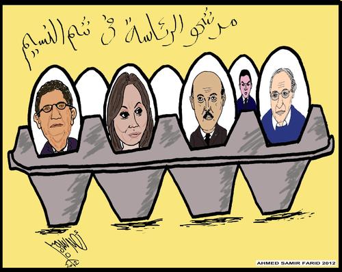 Cartoon: EASTER EGGS (medium) by AHMEDSAMIRFARID tagged easter,egg,spring,egypt,cairo,revolution