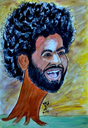 Cartoon: world cup 2018 (medium) by AHMEDSAMIRFARID tagged salah,ahmedsamirfarid,ahmed,samir,farid,mo,cartoon,caricature,egypt,worldcup,egyptair