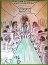Cartoon: EGYPTAIR IN MY HEART (small) by AHMEDSAMIRFARID tagged egyptair,ahmed,samir,farid,cartoon,caricature