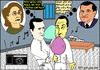 Cartoon: funky jail (small) by AHMEDSAMIRFARID tagged egypt,president,revolution,mubarak