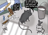 Cartoon: RAT (small) by AHMEDSAMIRFARID tagged rat,jail,prison,president,egypt