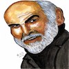 Cartoon: sean connery (small) by AHMEDSAMIRFARID tagged actor,sean,connery,ahmedsamirfarid,ahmed,samir,farid,mo,cartoon,caricature,egypt,worldcup,egyptair