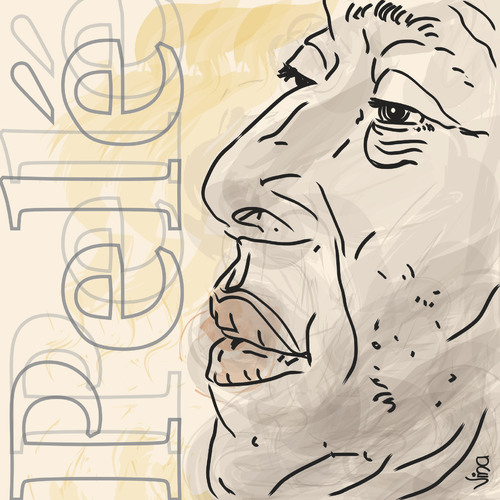 Cartoon: Fußball Legende Football Legend (medium) by VINA tagged pele,fußball,legende,football,legend