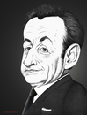 Cartoon: Nicolas Sarkozy. (small) by Maria Hamrin tagged caricature,hungary,ump,president,france,paris,prince,andorra,chirac,hollande