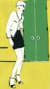 Cartoon: 1960s Mod Fashion London (small) by Octavine Illustration tagged 1960s,mod,london,england,uk,octavine,fashion,couture,art,deco