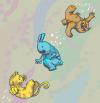 Cartoon: Animalitos (small) by alexdantas tagged creatures,animals,fight