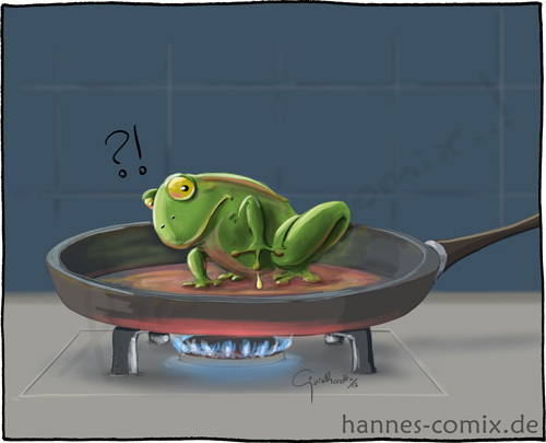 Cartoon: Frosch (medium) by Hannes tagged frosch,froschschenkel,koch,frog,froglegs,cook,restaurant