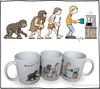 Cartoon: Evolution des Kaffeetrinkers (small) by Hannes tagged kaffee,evolution,kaffeetrinker,kaffeetasse,tasse
