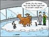 Cartoon: Hitzestress (small) by Hannes tagged hitzestress,sommer,tiere,haustiere,abkühlung