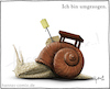 Cartoon: ich bin umgezogen (small) by Hannes tagged umzug,schnecke,umzugsschnecke