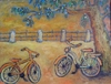 Cartoon: shall we go out together? (small) by iris lydia tagged bicycle fahrrad ausflug date dating day out love