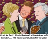 Cartoon: Amateure (small) by PuzzleVisions tagged amateur,aussenminister,klientelpolitik,merkel,politik,seehofer,struck,westerwelle,german,politics