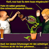 Cartoon: Bargespräche Schnecken (small) by PuzzleVisions tagged puzzlevisions,bargespraeche,bar,talks,fleischfressende,pflanze,schnecke,snail