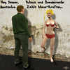 Cartoon: Korruption - Polizei Bw Diplomat (small) by PuzzleVisions tagged puzzlevisions,bundeswehr,army,diplomaten,camp,diplomats,federal,armed,forces,ambassador,botschafter,auswärtiges,amt,foreign,affairs,beamte,officials,korruption,corruption
