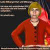 Cartoon: Neujahrsansprache 2016 (small) by PuzzleVisions tagged puzzlevisions,merkel,neujahr,2016,2017,new,year,ansprache,speech