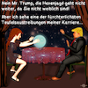 Cartoon: Trump und die Hexenjagd (small) by PuzzleVisions tagged puzzlevisions,trump,donald,hexenjagd,witch,hunt,teufelsaustreibung,exorcism,wahrsager,fortune,teller