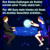 Cartoon: Wahrsager 01 (small) by PuzzleVisions tagged puzzlevisions,banker,wahrsager,gipsy,fortune,teller,euro,bonus,boni