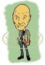 Cartoon: Patrick Stewart (small) by Marty Street tagged patrick,stewart,xmen,star,trek