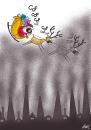 Cartoon: smog (small) by KARRY tagged pope,noel