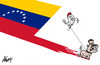 Cartoon: violence in Venezuela (small) by KARRY tagged dictatorship,in,venezuela