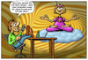 Cartoon: Cloud-Entwickler bei der Arbeit (small) by Troganer tagged cartoon,cloud,internet,entwickler,kunde