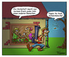 Cartoon: Die Verwandlung (small) by Troganer tagged laubsauger,herbst,garten