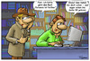 Cartoon: Paranoia 2.0 (small) by Troganer tagged buch,buchladen,verkauf,paranoia