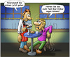 Cartoon: Umnebelter Abschied (small) by Troganer tagged cartoon,kneipe,feierabend,kellner,gast,betrunken