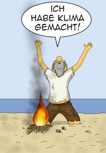 Cartoon: Klima gemacht! (medium) by pierre-cda tagged castaway,feuer,klima,klimawandel,menschgemacht,klimaerwärmung,fossile,brennstoffe,planet,umweltschutz,luftverschmutzung,treibhausgas,co2,klimapakt,co2steuer,fridaysforfuture,climatekids