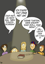 Cartoon: Das unbekannte Ding (small) by pierre-cda tagged buch,ipad,ebook,jugend,bücher