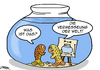 Cartoon: Die Vermessung der Welt (small) by pierre-cda tagged vermessung,welt,fisch,fische,buch,literatur