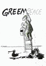 Cartoon: greenpeace (small) by o-sekoer tagged global,warming