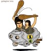 Cartoon: gallagher bros (small) by sylvia tagged oasis,gallagher,noel,liam,slag,bros