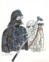 Cartoon: Pro Golfer Vader (small) by rocknoise tagged cartoon,humor,mrmatt,caricature,darth,vader,star,wars