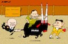 Cartoon: Bullfight (small) by Amorim tagged olaf scholz zelenski putin taurus