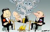 Cartoon: COP 26 III (small) by Amorim tagged cop26,global,warming,climate,changes,biden,putin,xijinping