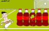 Cartoon: Cristiano Ronaldo (small) by Amorim tagged cristiano,ronaldo,coca,cola,water